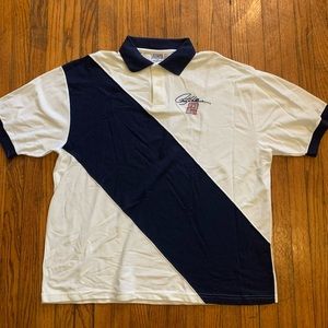 NASCAR Rusty Wallace #2 Embroidered Polo Shirt Mens XXL Vintage 1990s